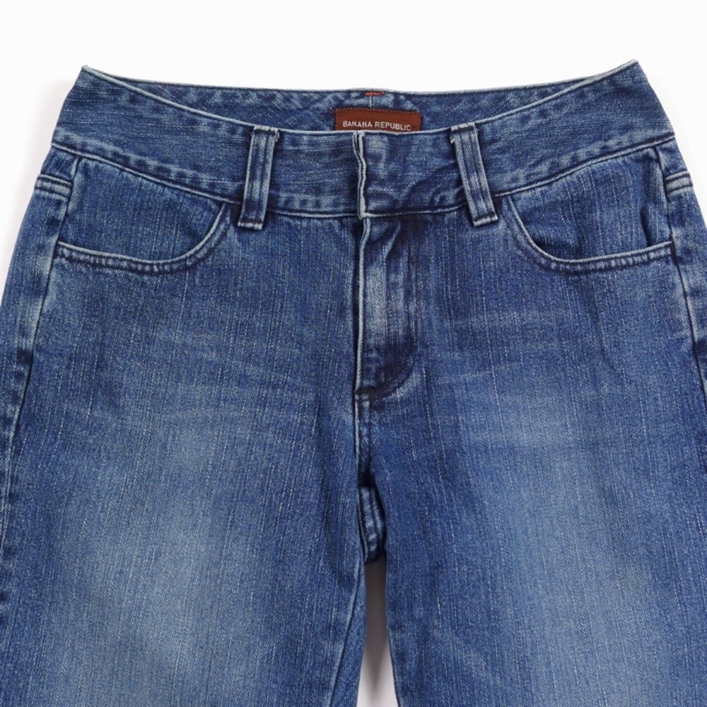 Banana Republic Jeans Bootcut 100% Cotton Size 8 Womens Vintage - Picture 4 of 8